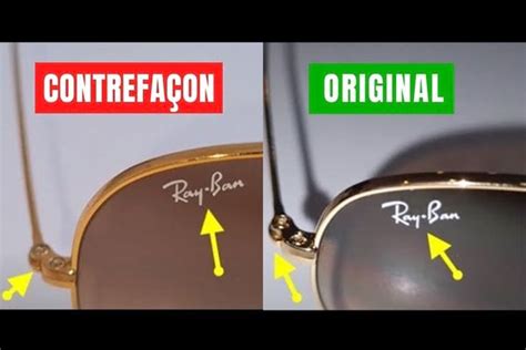 comment reperer des ray ban de contrefaçon